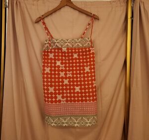 Roxy Orange and Pink Patterned Camisole
